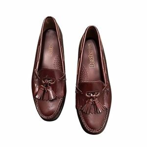 Dexter Men's Brown Leather Tassel Loafers